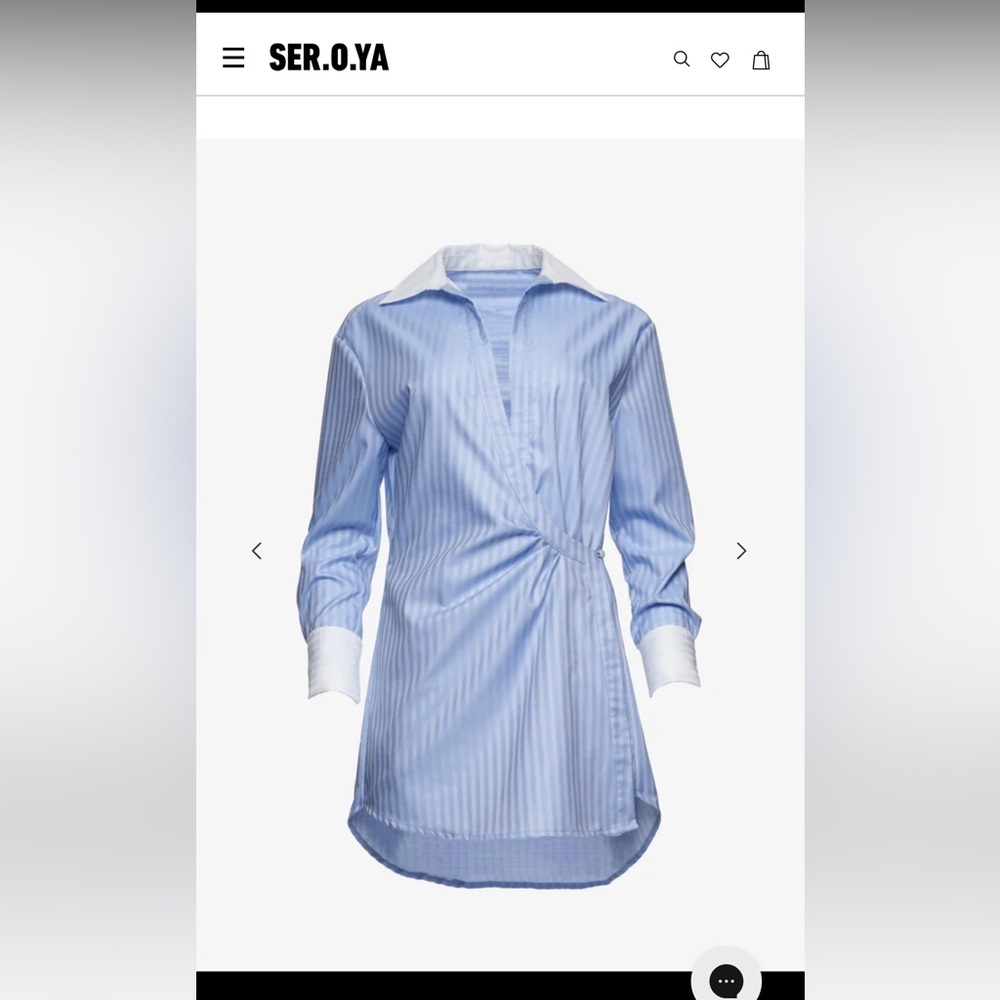 Ser.o.ya NWT high end shirt dress - sold out